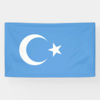 Oeigoerse vlag van Oost-Turkistan (Oeigoer)