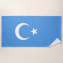 Oeigoerse vlag van Oost-Turkistan (Oeigoer)