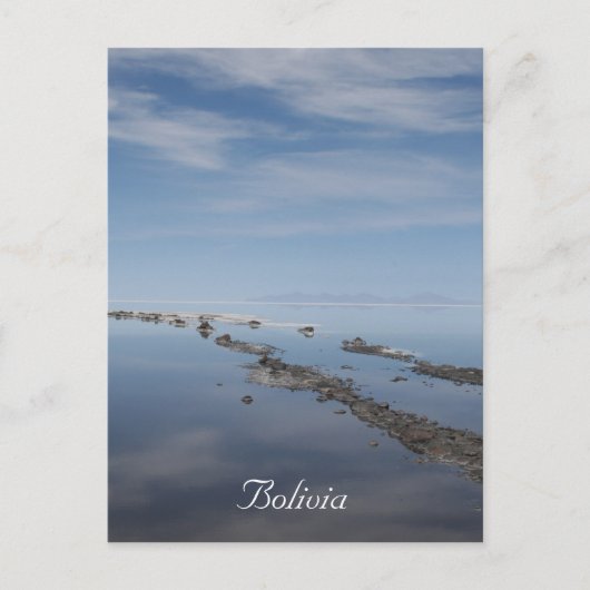 oejuni bolivia met zoutspoor briefkaart (Voorkant)