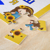 Oekraïens Alfabet Kids Puzzel (Zijkant)