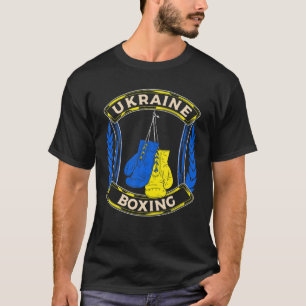 Oekraïens boxe National Oekraïense patriot box spo T-shirt