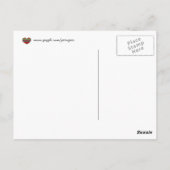Oekraïens Chick  Briefkaart (Achterkant)