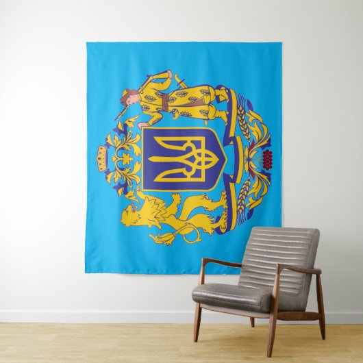 OEKRAÏENS CREST WANDKLEED (In situ)