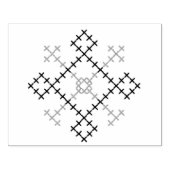 Oekraïens etnisch folk ornament rubberstempel (Afrduk)