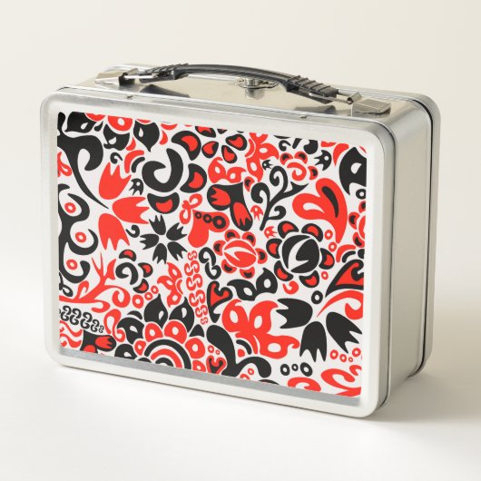 Oekraïens etnische folk art floral pattern absrtac (Achterkant)