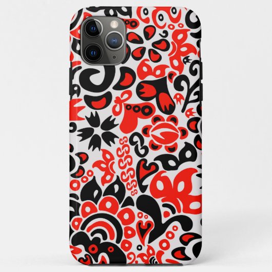 Oekraïens etnische folk art floral pattern absrtac Case-Mate iPhone case (Achterkant)