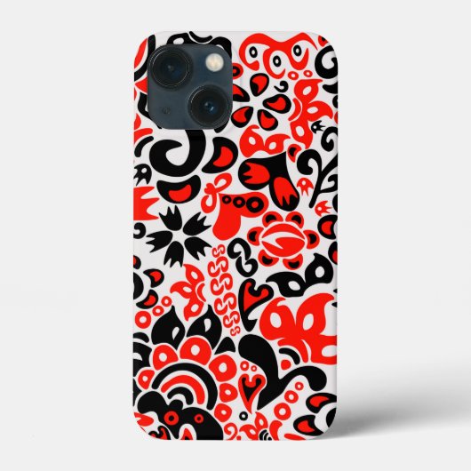 Oekraïens etnische folk art floral pattern absrtac Case-Mate iPhone case (Achterkant)