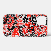 Oekraïens etnische folk art floral pattern absrtac Case-Mate iPhone case (Achterkant (horizontaal))