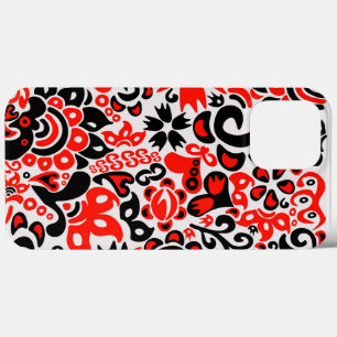 Oekraïens etnische folk art floral pattern absrtac Case-Mate iPhone case