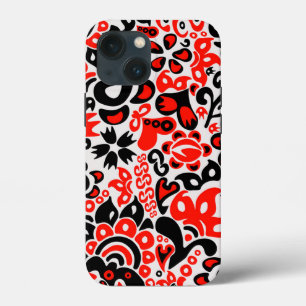 Oekraïens etnische folk art floral pattern absrtac Case-Mate iPhone case