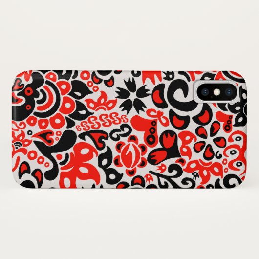 Oekraïens etnische folk art floral pattern absrtac Case-Mate iPhone case (Achterkant (horizontaal))