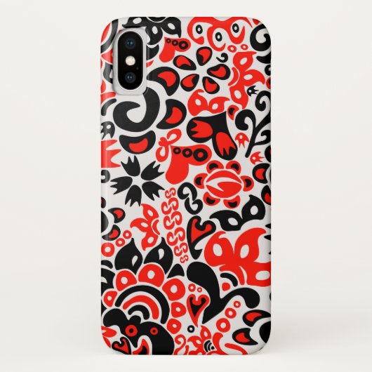 Oekraïens etnische folk art floral pattern absrtac Case-Mate iPhone case (Achterkant)
