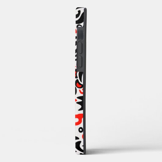 Oekraïens etnische folk art floral pattern absrtac Case-Mate iPhone case (Achterkant / Links)