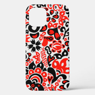Oekraïens etnische folk art floral pattern absrtac Case-Mate iPhone case