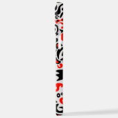 Oekraïens etnische folk art floral pattern absrtac iPhone hoesje (Linkerkant)