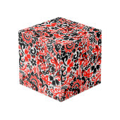 Oekraïens etnische folk art floral pattern absrtac kubus (Voorkant hoekig)