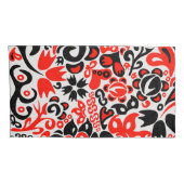 Oekraïens etnische folk art floral pattern absrtac kussensloop (Achterkant-Rechts)