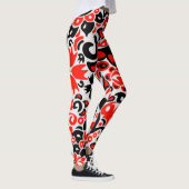 Oekraïens etnische folk art floral pattern absrtac leggings (Rechts)