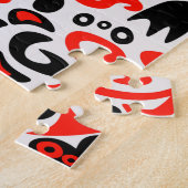 Oekraïens etnische folk art floral pattern absrtac legpuzzel (Zijkant)