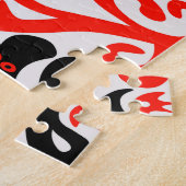 Oekraïens etnische folk art floral pattern absrtac legpuzzel (Zijkant)