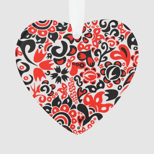 Oekraïens etnische folk art floral pattern absrtac ornament (voorkant)