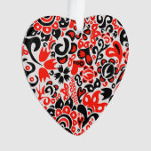 Oekraïens etnische folk art floral pattern absrtac ornament (voorkant)