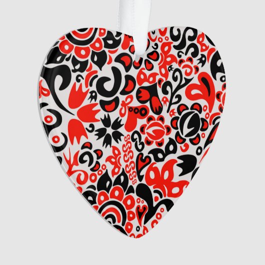 Oekraïens etnische folk art floral pattern absrtac ornament (voorkant)