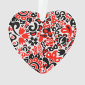 Oekraïens etnische folk art floral pattern absrtac ornament (achterkant)