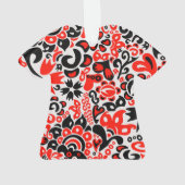 Oekraïens etnische folk art floral pattern absrtac ornament (achterkant)