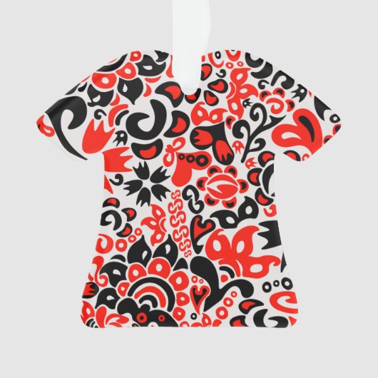 Oekraïens etnische folk art floral pattern absrtac ornament (voorkant)