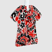 Oekraïens etnische folk art floral pattern absrtac ornament (voorkant)