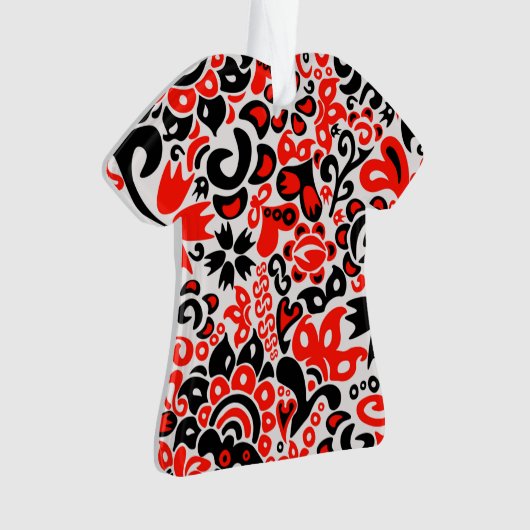 Oekraïens etnische folk art floral pattern absrtac ornament (voorkant)