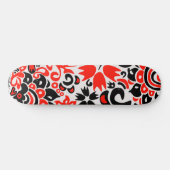Oekraïens etnische folk art floral pattern absrtac persoonlijk skateboard (Horizontaal)