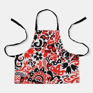 Oekraïens etnische folk art floral pattern absrtac schort