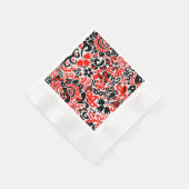 Oekraïens etnische folk art floral pattern absrtac servet (Hoek)