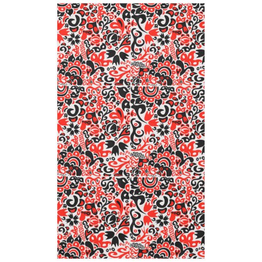 Oekraïens etnische folk art floral pattern absrtac tafelkleed (Voorkant)