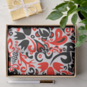 Oekraïens etnische folk art floral pattern absrtac tissuepapier (Geschenk)