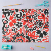 Oekraïens etnische folk art floral pattern absrtac tissuepapier (Craft)