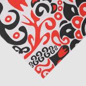 Oekraïens etnische folk art floral pattern absrtac tissuepapier (Detail)