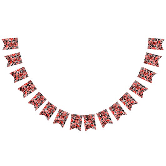 Oekraïens etnische folk art floral pattern absrtac vlaggetjes (Alle)