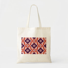 Oekraïens floraal nationaal patroon tote bag