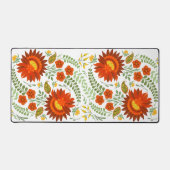 Oekraïens folk bloemenpatroon. Oekraïense stijl Bureaumat (Voorkant)