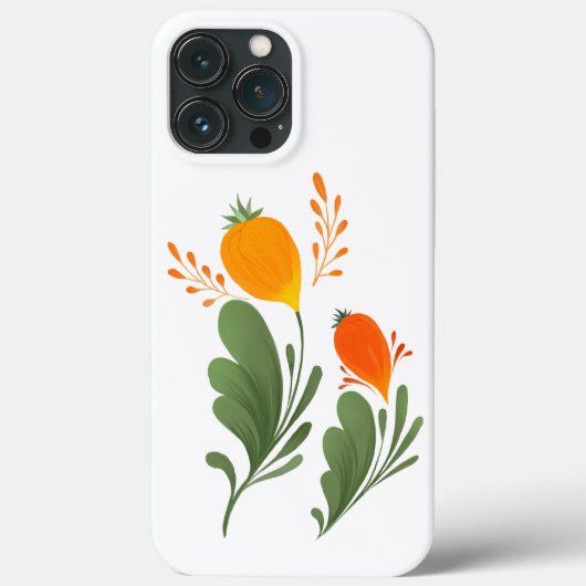 Oekraïens folk bloemenpatroon. Oekraïense stijl Case-Mate iPhone Case (Achterkant)