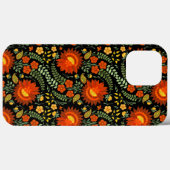 Oekraïens folk bloemenpatroon. Oekraïense stijl Case-Mate iPhone Case (Achterkant (horizontaal))