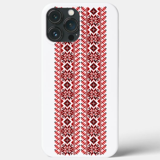 Oekraïens folk bloemenpatroon. Oekraïense stijl Case-Mate iPhone Case (Achterkant)