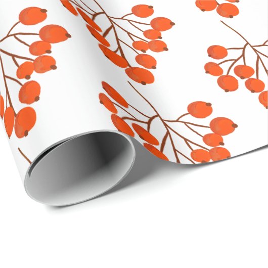 Oekraïens folk bloemenpatroon. Oekraïne Cadeaupapier (Rol Hoek)