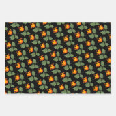 Oekraïens folk bloemenpatroon. Oekraïne Inpakpapier Vel (Voorkant 3)