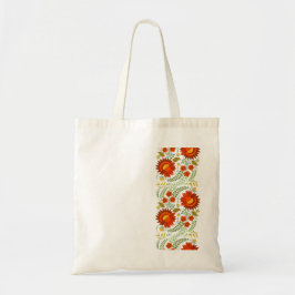 Oekraïens folk bloemenpatroon. Oekraïne Tote Bag