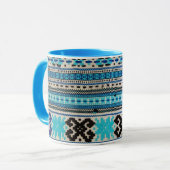 Oekraïens folkontwerp mok (Voorkant links)