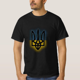 Oekraïens karton van Tryzub T-shirt